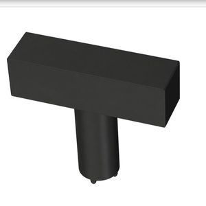 Liberty square bar knob handles (Matte Black set of 14)